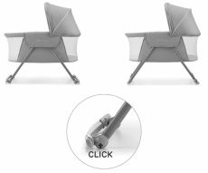 Люлька-качалка 3 в 1 Kinderkraft Lovi Grey